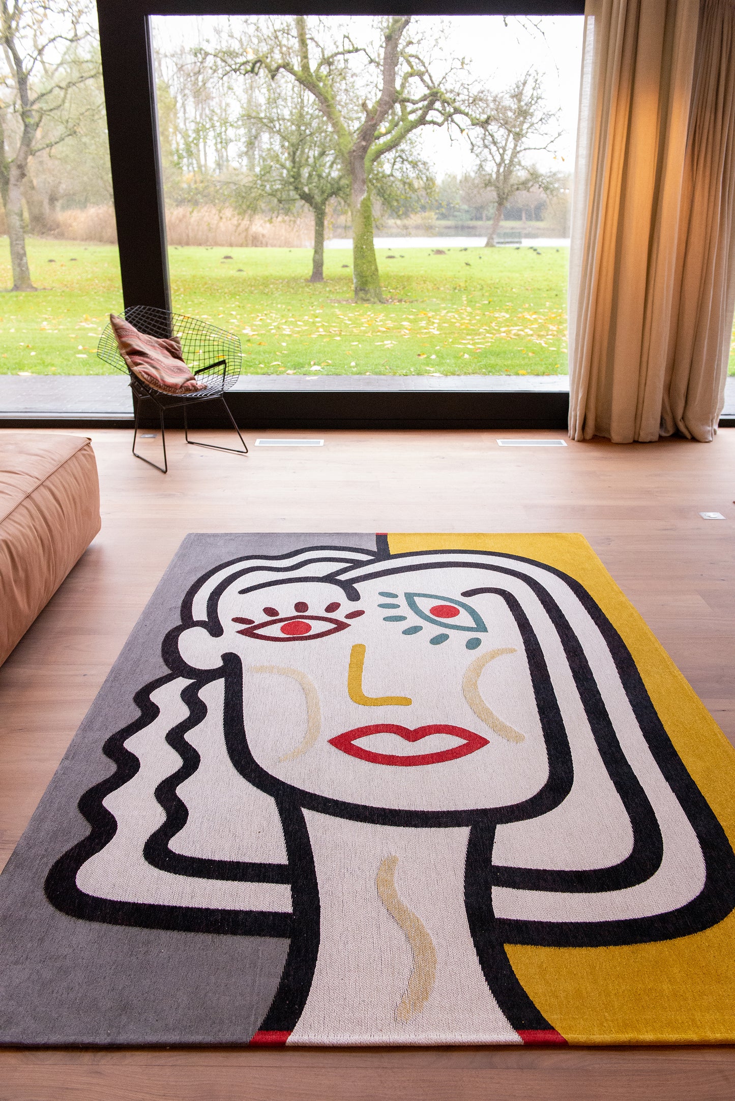 Tapete Dame/ Grafit Chenille