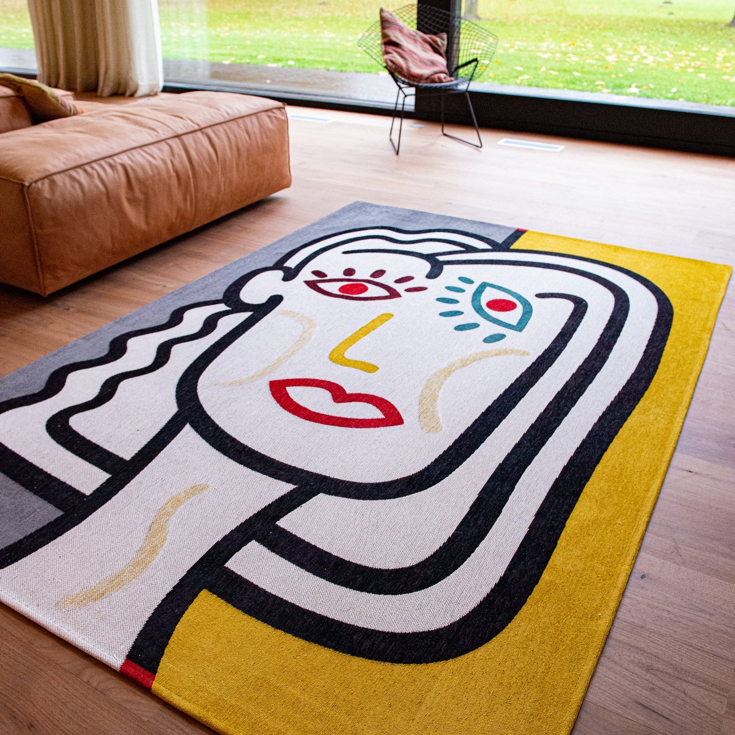 Tapete Dame/ Grafit Chenille